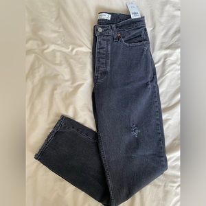 Abercrombie High Rise Dad Jeans